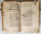 1593 PROTESTANT THEOLOGY by ZACHARIAE URSINI antique vellum 16th CENTURY - 10