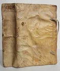 1593 PROTESTANT THEOLOGY by ZACHARIAE URSINI antique vellum 16th CENTURY - 2