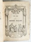 1853 THE BOOK OF BRITISH BALLADS illustrated POETRY ANTIQUE in ENGLISH - 2