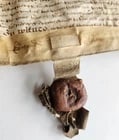 1678 17th CENTURY MANUSCRIPT on VELLUM ANTIQUE LEGAL DOCUMENT in ENGLISH - 3