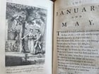 1751 WORKS of ALEXANDER POPE antique 7 VOLUMES in ENGLISH illustrated - 16