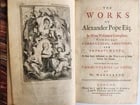 1751 WORKS of ALEXANDER POPE antique 7 VOLUMES in ENGLISH illustrated - 2