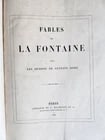 1868 FABLES DE LA FONTAINE antique GUSTAVE DORE ILLUSTRATED MASSIVE FOLIO - 3