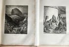 1870s BIBLE GUSTAVE DORE LLUSTRATED 2 VOLUMES MASSIVE FOLIO antique 230 plates - 11
