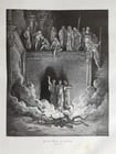 1870s BIBLE GUSTAVE DORE LLUSTRATED 2 VOLUMES MASSIVE FOLIO antique 230 plates - 13