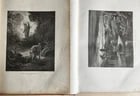 1870s BIBLE GUSTAVE DORE LLUSTRATED 2 VOLUMES MASSIVE FOLIO antique 230 plates - 6