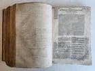 1594 BIBLE in ENGLISH antique Old & New Testament CHRISTOPHER BARKER 16th cent. - 9