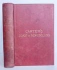 1888 SUMMER CRUISE on COAST OF NEW ENGLAND ILLUSTRATED w/ MAP antique AMERICANA - 2