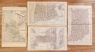 1870s LOT of 4 antique MAPS AMERICANA Indiana Minnesota New York Massachusets: Title: 1870s LOT of 4 antique MAPS AMERICANA Indiana Minnesota New York Massachusets Description: 1870s LOT of 4 antique MAPS Indiana, Minnesota, New York, Massachusets by Frank Gray Size 17 by 28.5