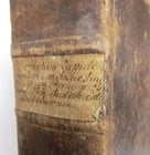 1664 BIBLE TORAH COMMENTARY OLD TESTAMENT IOSUE IUDICUM RUTH antique FOLIO - 3