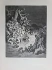1874 BIBLE GUSTAVE DORE LLUSTRATED 2 VOLUMES MASSIVE FOLIO antique 230 plates - 10