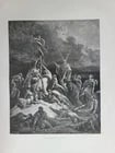 1874 BIBLE GUSTAVE DORE LLUSTRATED 2 VOLUMES MASSIVE FOLIO antique 230 plates - 11