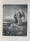 1874 BIBLE GUSTAVE DORE LLUSTRATED 2 VOLUMES MASSIVE FOLIO antique 230 plates - 16