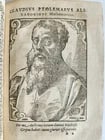 1589 PORTAITS of NOTABLE MEN ILLUSTRATED by Tobias Stimmer antique Icones sive.. - 12
