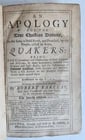 1701 QUAKERS Apology for the True Christian Divinity antique in ENGLISH: Title: 1701 QUAKERS Apology for the True Christian Divinity antique in ENGLISH Description: Barclay, R. An Apology for the True Christian Divinity, As the same is Held Forth, and Preached, by the