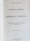 1894 REPORT of BOARD of REGENTS of SMITHSONIAN INSTITUTION antique ILLUSTRATED: Title: 1894 REPORT of BOARD of REGENTS of SMITHSONIAN INSTITUTION antique ILLUSTRATED Description: Printed in 1894 Size 8 by 11 3/4" Illustrated Original cloth Very good interior condition, discolorat