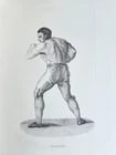 1820s BOXING PUGILISTS ILLUSTRATED w/ 62 PLATES antique - 10