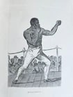 1820s BOXING PUGILISTS ILLUSTRATED w/ 62 PLATES antique - 11