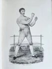 1820s BOXING PUGILISTS ILLUSTRATED w/ 62 PLATES antique - 13