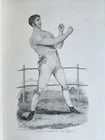 1820s BOXING PUGILISTS ILLUSTRATED w/ 62 PLATES antique - 15