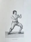 1820s BOXING PUGILISTS ILLUSTRATED w/ 62 PLATES antique - 7