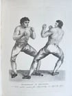1820s BOXING PUGILISTS ILLUSTRATED w/ 62 PLATES antique - 9