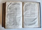 1601 BIBLE in ENGLISH antique FOLIO NEW TESTAMENT printed by Robert Barker - 12