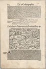 1575 PANNONIA HUNGARY VIEW LEAF from BELLEFOREST EDITION of MUNSTER COSMOGRAPHY: Title: 1575 PANNONIA HUNGARY VIEW LEAF from BELLEFOREST EDITION of MUNSTER COSMOGRAPHY Description: Francois de Belleforest (1530 – 1583) Rare view of PANNONIA, HUNGARY - AUSTRIA from 1575