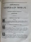 1842 MANUALE CHORI seu VESPERALE ROMANUM antique FOLIO - 14