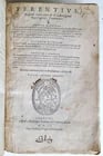 1560 COMEDIES of TERENCE COMMENTARY by Pierre Davantes Antesignanus antique 16c: Title: 1560 COMEDIES of TERENCE COMMENTARY by Pierre Davantes Antesignanus antique 16c Description: Antesignanus Terentius Lugduni; 1560 Excellent original commented edition of the Comedies of Terence