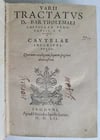1552 LAW BOOK antique Varii Tractatus D. Bartholemaei Caepollae Veronensis 16 c. (1 of 7)