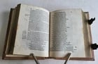 1650 BLIND-STAMPED PIGSKIN BOUND ANTHOLOGY by Jesuit Georg Stengel antique - 9