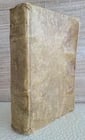 1655 GREEK LANGUAGE STUDY BOOK FRENCH TEXTBOOK antique vellum binding RARE - 2
