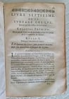 1655 GREEK LANGUAGE STUDY BOOK FRENCH TEXTBOOK antique vellum binding RARE - 7