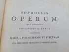 1786 SOPHOCLES POETRY in GREEK 2 VOLUMES antique - 4