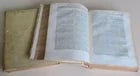 1743 SATYRICON by PETRONIUS antique 2 VOLUMES VELLUM BINDING - 12