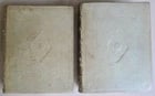 1743 SATYRICON by PETRONIUS antique 2 VOLUMES VELLUM BINDING: Title: 1743 SATYRICON by PETRONIUS antique 2 VOLUMES VELLUM BINDING Description: Petronius Arbiter Satyricon quae supersunt. Notes by Nicolaus Heinsius, Willem Goes, et al. Edited by Pieter Burmann. A