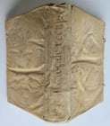 1566 LAW BOOK by Jacobus MENOCHIUS antique VELLUM BINDING 16th CENTURY - 2