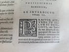 1566 LAW BOOK by Jacobus MENOCHIUS antique VELLUM BINDING 16th CENTURY - 7