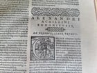 1568 ALESSANDRO ACHILLINI antique VERY RARE MEDICAL TREATISE 16th century - 10