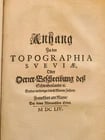1654 GERMAN HISTORY & GEOGRAPHY of SWABIA antique Adam Gottlob von Moltke crest - 3