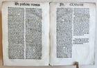 1496 INCUNABULA (Pseudo-) Bonaventura SERMONS antique INCUNABLE - 10