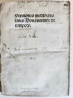 1496 INCUNABULA (Pseudo-) Bonaventura SERMONS antique INCUNABLE: Title: 1496 INCUNABULA (Pseudo-) Bonaventura SERMONS antique INCUNABLE Description: (Pseudo-)Bonaventura. Sermones mediocres de tempore. (On the last leaf:) Strassburg, [printer of 1483 Jordanus von Q