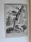 1886-87 FABLES DE LA FONTAINE ILLUSTRATED 4 FOLIO VOLUMES antique in FRENCH - 12