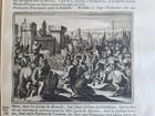 1703 WORLD'S HISTORY KING FRIEDRICH WILHELM I COAT OF ARMS antique ILLUSTRATED - 14