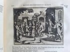 1703 WORLD'S HISTORY KING FRIEDRICH WILHELM I COAT OF ARMS antique ILLUSTRATED - 9