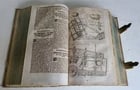 1719 ILLUSTRATED COMPENDIUM of HOUSEHOLD LITERATURE antique GERMAN PIGSKIN FOLIO - 12