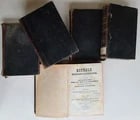 1851-1852 RITUALS ECCLESIASTICUM 5 VOLUMES antique - 2