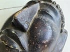 ASIAN THAI? ANTIQUE WOODEN MASK of BUDDHA hand carved BUDDAH - 3