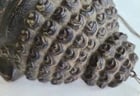 ASIAN THAI? ANTIQUE WOODEN MASK of BUDDHA hand carved BUDDAH - 4